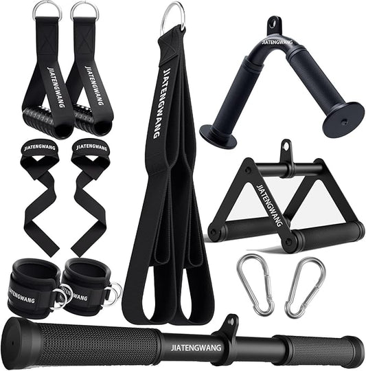 Cable Machine Attachment for HOM Gym Triceps Pull Down Attachments Cable Machine Accesories Set