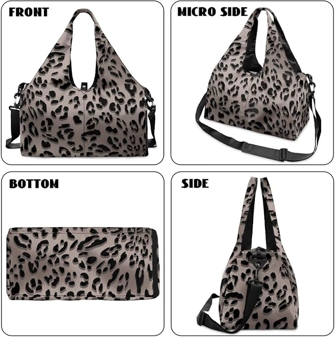Yoga Mat Bag for Women Men Large Carryall Tote with Adjustable Shoulder Strap for Gym Yoga Travel Pilates Office