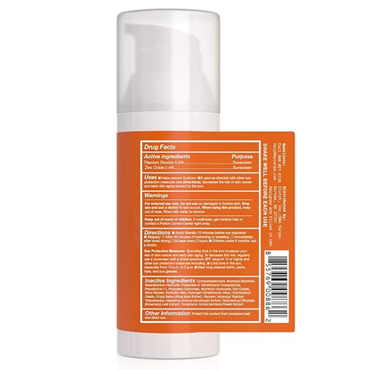 Carpe Primer Face Makeup Base ~New~ Zinc Mineral Sunscreen Face SPF 25 (Deep Tint Primer) Lasting Matte Primer For Oily Skin And Tinted Sunscreen