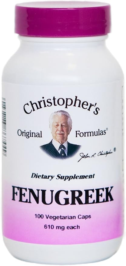 Fenugreek Dr. Christopher 100 VCaps