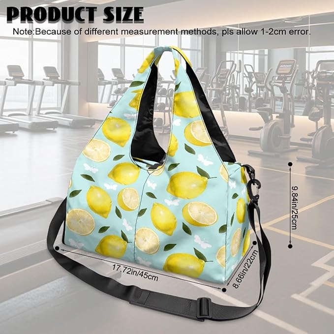 Yoga Mat Bag for Women Men Large Carryall Tote with Adjustable Shoulder Strap for Gym Yoga Travel Pilates Office