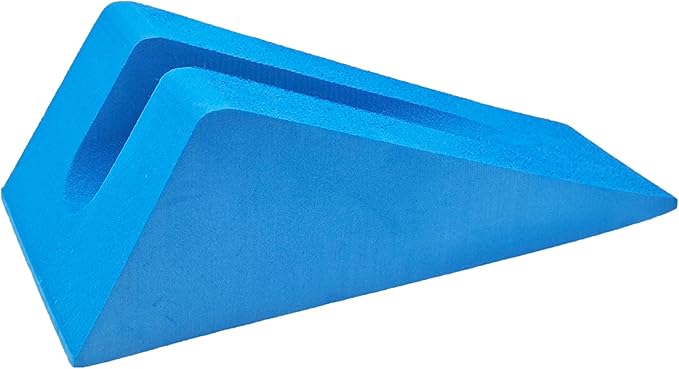 Mobilization Wedge, Non-Slip Silicone Triangle Pillow for Spine and Extremity Mobilization, Sturdy Support for Spinal Pain Relief, Rehabilitation Tool, 7.9 x 4.1 x 2 Inch
