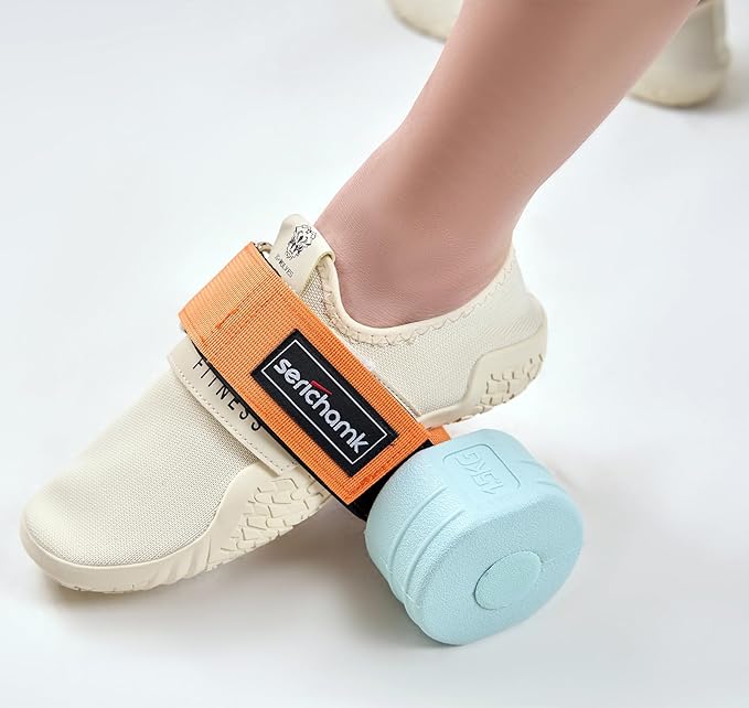Feet Dumbbell Attachment, Tibialis Trainer Ankle Straps for Feet Weight Lifting Shin Splint, Hamstring Curls, Leg Curl Attachment at Home Gym Equipment