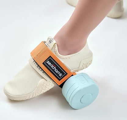 Feet Dumbbell Attachment, Tibialis Trainer Ankle Straps for Feet Weight Lifting Shin Splint, Hamstring Curls, Leg Curl Attachment at Home Gym Equipment