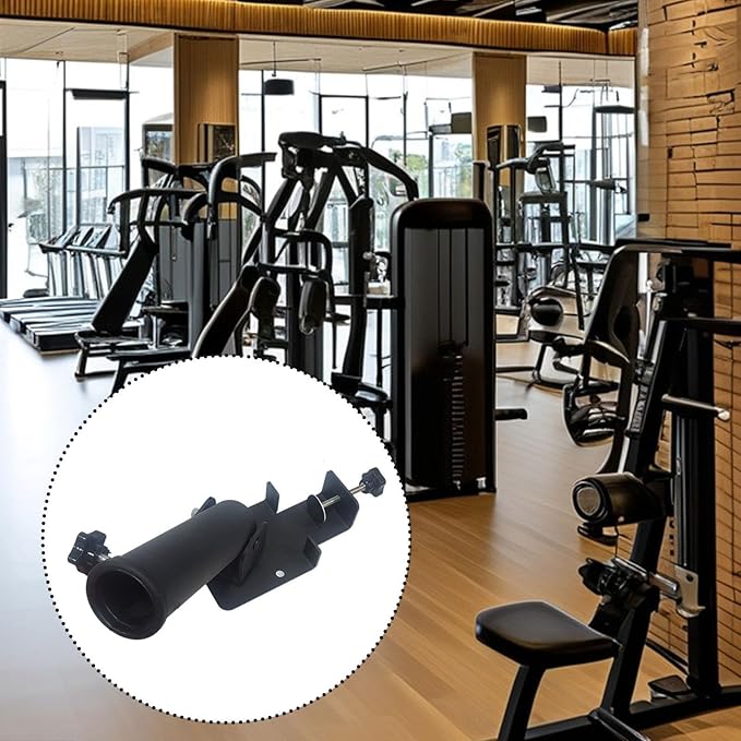 Barbell Attachment Base with Clamp Small Space for Adults Holder T Bar Row Platform for Presses Split Squats Home Gym Workout