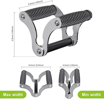 Kipika Landmine Attachment for Olympic Barbell Bars, Wall Mount Landmine Attachment, V Bar Row Landmine Handle and Viking Press Landmine Handle, Versatile Strength Training Equipment for Home Gym