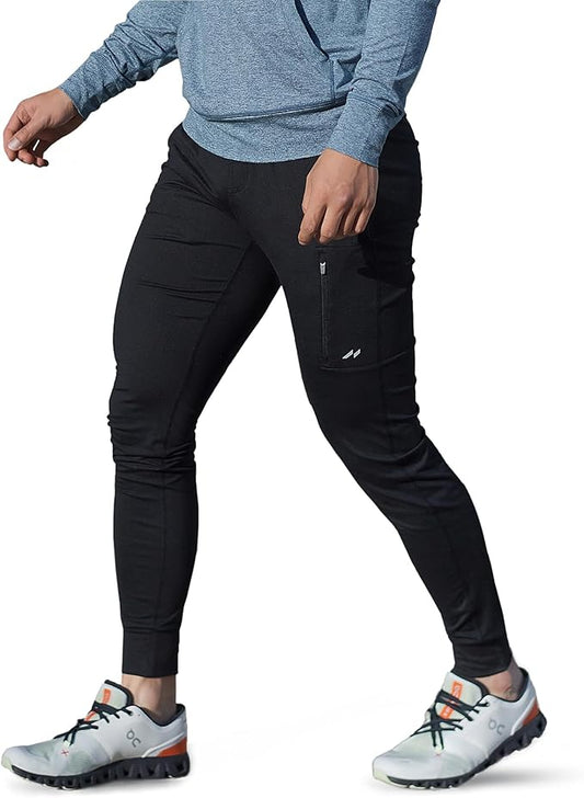 Men's Softest Performance Athletic Workout Jogger Sweatpants Cycling Fitness Running