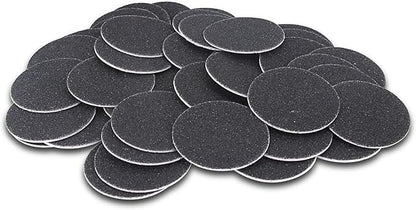 60pcs Replaceable Sandpaper Refill Discs for Electric Foot File Callus Remover Hard Dry Dead Skin Removal (Coarse 60 Grit)