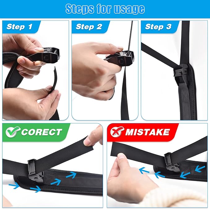 Nordic Strap for Bench – Nordic Curl Strap Hamstring for Strength Training, Leg Exercise | Hamstring Machine Alternative