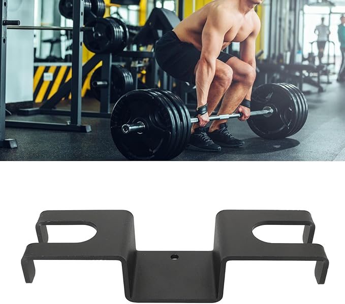 Vertical Barbell Holder, Vertical Hanging Barbell Rack 26cm/10.2in Space Saving Barbell Bar Storage Holder Equipment for Home Gym Accessory