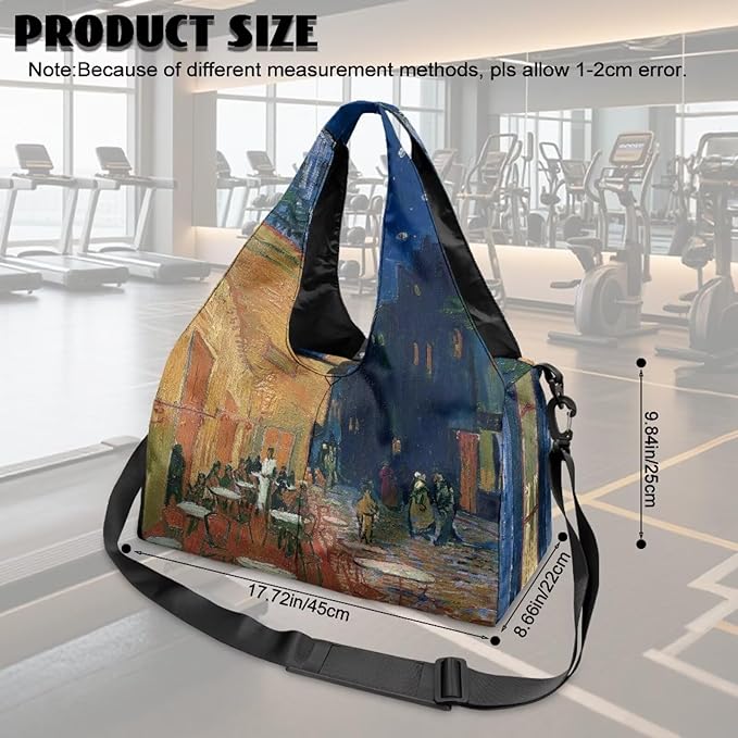 Yoga Mat Bag for Women Men Large Carryall Tote with Adjustable Shoulder Strap for Gym Yoga Travel Pilates Office