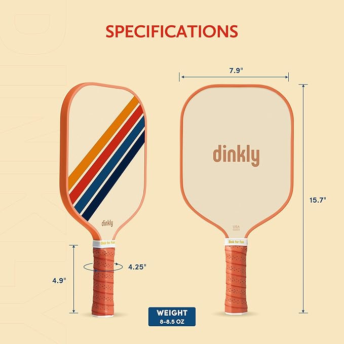Pickleball Paddles Set of 2/4- USAPA Approved Graphite/Fiberglass Pickleball Racket, 2 Pickleball Rackets, 4 Balls and 1 Portable Carry Bag, Aesthetic Pickle Ball Set for Men Women Beginners