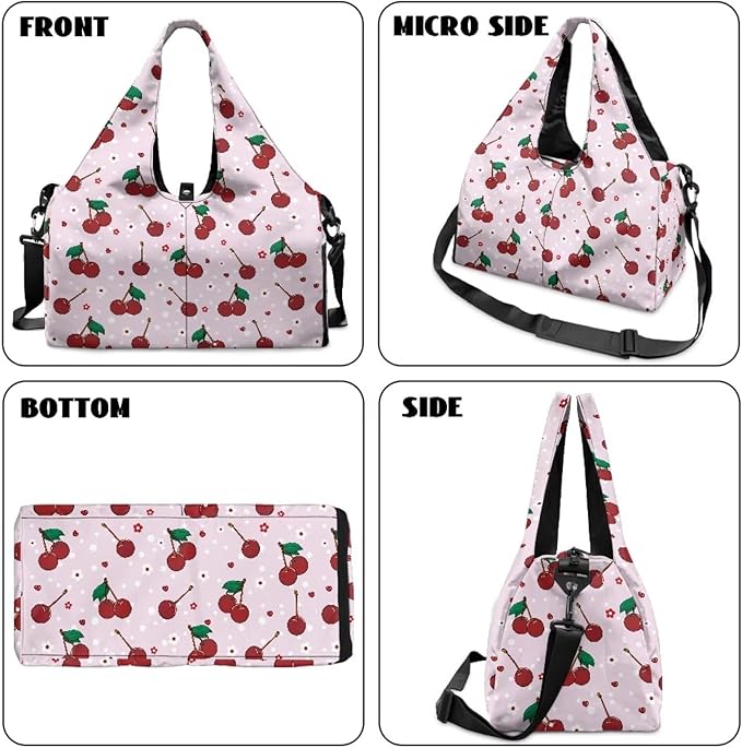 Yoga Mat Bag for Women Men Large Carryall Tote with Adjustable Shoulder Strap for Gym Yoga Travel Pilates Office