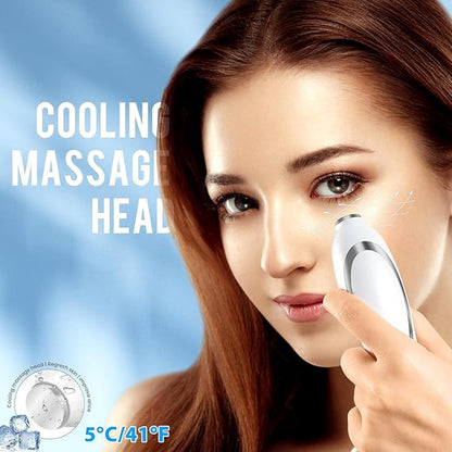 Red Light Therapy for Face, Facial Massager, Skin Care Device for Anti-Aging, at-Home, Lifting & Tightening Loose Skin (Pearl White)
