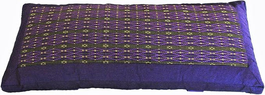 Meditation Bench Cushion Kneeling Seiza - Global Weave Purple