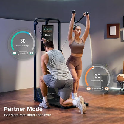 Speediance Home Gym, Smart AI-Powered Multi-Functional Smith Machine for Full Body Strength Training, All-in-one Gym Equipment, Digital Weight System, Workout Station, Squat Rack, Gym Monster 2
