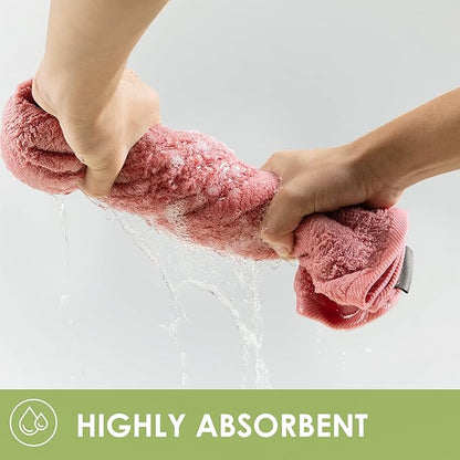 3PC Bathroom Towels Set for Face and Body, Sensitive Skin Pink Luxury Towels Set for Adult Students Kids Baby, Super Soft Highly Absorbent Towels Set for Bathroom 3 PC