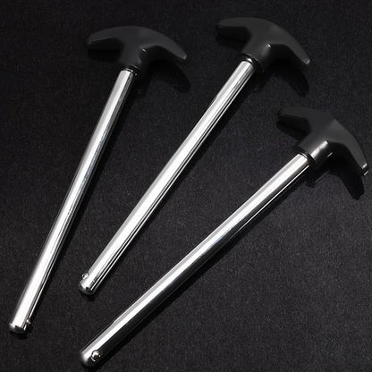 3pcs Weight Stack Pin, Gym Pins for Weight Stack,Weight Lifting Pins for Universal Home Commercial Gym Strength Training Equipment Machine Pin Insert Accessories（3/8" Diameter / 6" Locking Space）