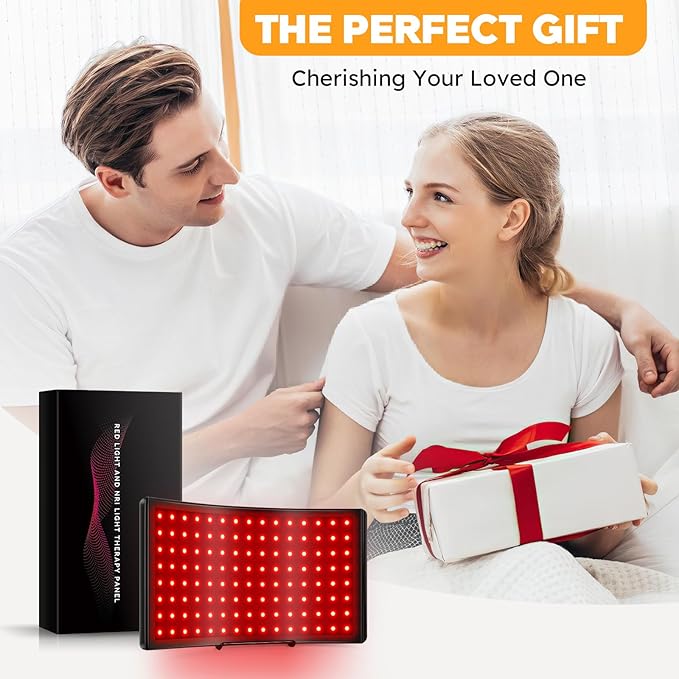 Red Light Therapy for Face,Infrared Red Light Therapy Lamp for Body,Red Light Panel for Back Device Skin Care at Home Muscles,Joints