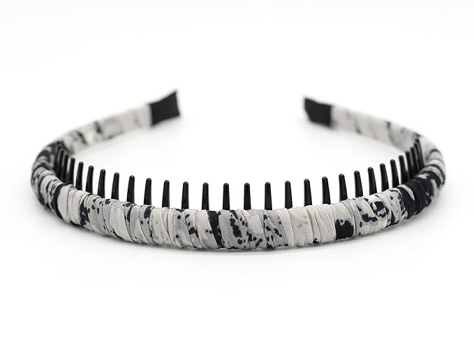 hair bands for women's hair,plastic headbands for women,fashion hair accessories Suitable Daily Use,Spa,Parties and Yoga(pack of 4)