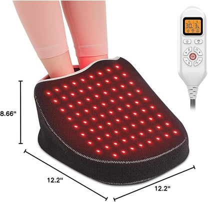 AOBOCO Infrared & Red Light Therapy Slippers - 240PCS LED Foot Pain Relief Deeper Therapy Device for Heel Toe Feet Instep as Present for Men & Women Home Use