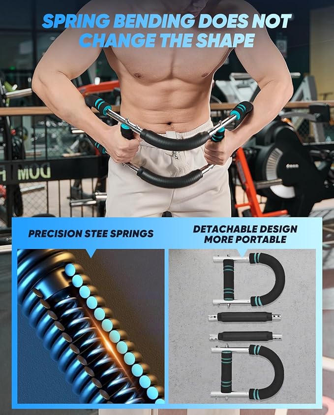 Twister Arm Trainer,PowerTwist Arm Trainer,Home Workout Equipment,Upper Body Strength Training Machine,Detachable Design,Fitness Anywhere