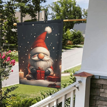 Gnome Garden Flag 12x18 In Double Sided Yard Flags Lawn Sign Decor No Flagstand