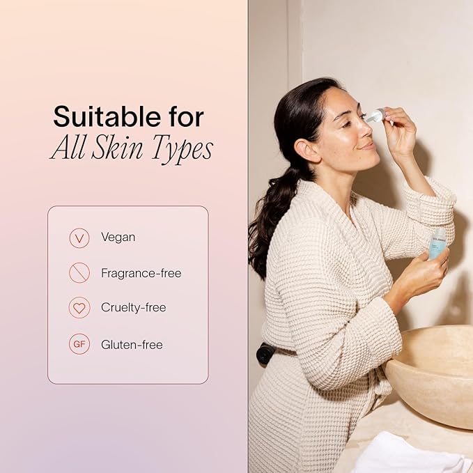 Solawave Renew Complex Red Light Therapy Activation Serum for Face & Neck | Pairs with LED Facial Wand Device | Hydrates & Plumps the Skin | Blue Tansy, Aloe Vera, Hyaluronic Acid (2 Pack - 1 Oz)