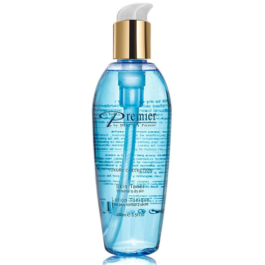 Premier Dead Sea Skin Toner Normal To Dry Skin, pH 5.5 balancing, non alcoholic toner that is mild and gentle to skin, natural ingredients with witch hazel and minerals 8.5fl.oz