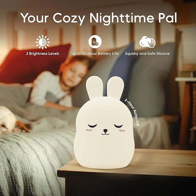 Breathing Pal 'Bonnie'- Mindfulness Breathing Light, Guided Visual Meditation Breathing Light, Anxiety Relief Items for Calm Down Corner/Meditation/Sleep for Adult&Kid