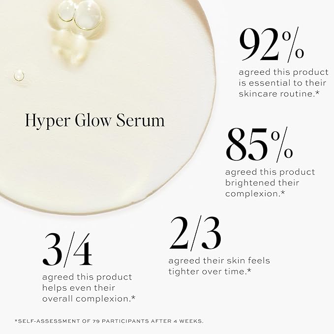 Dime Beauty Serum Set - Includes Hyaluronic Acid + Hyper Glow Serum (30 ml Each)