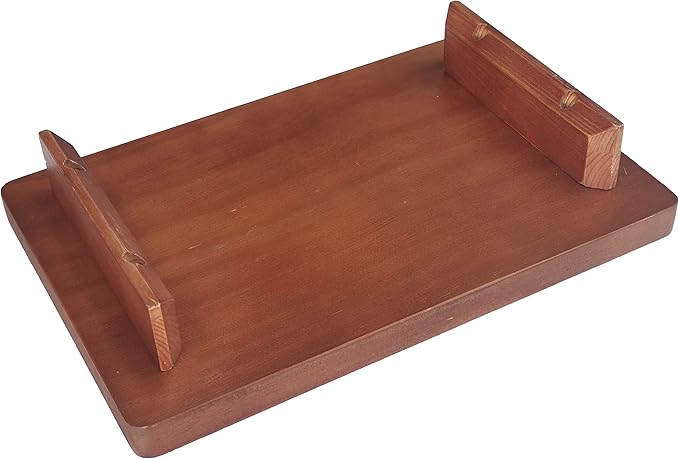 Altar Table, Meditation Table, Small Altar Table, Wooden Witch Altar, Wiccan Alter Table, Buddhist Shrine, Engraved Triple Goddess on Table Top, 12 × 8 inches
