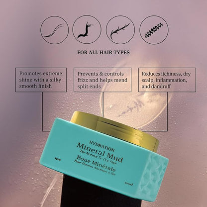 Hydration and Curly Mineral Mud (Normal & Dry Hair, 17oz)