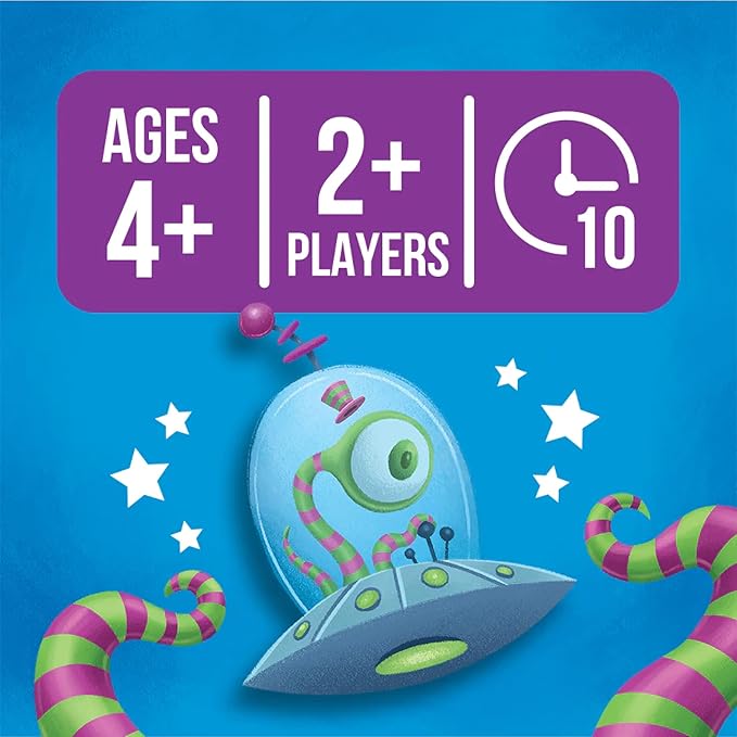 Exploding Kittens My Parents Might be Martians 2+ Players - Ages 4+ - 10 Minutes to Play - Teamwork and Guessing Game - Kid Friendly Card Game, Family Game Night, Parents and Kids Game