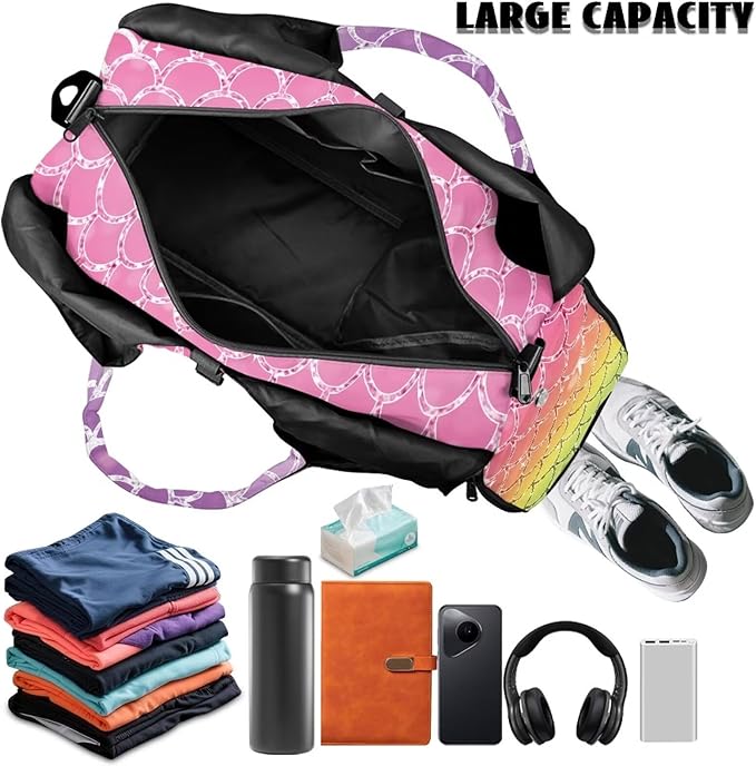 Yoga Mat Bag for Women Men Large Carryall Tote with Adjustable Shoulder Strap for Gym Yoga Travel Pilates Office