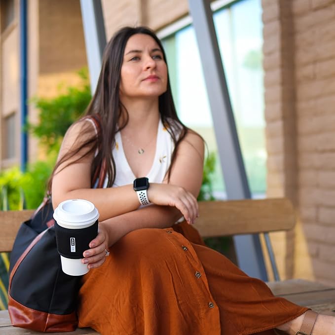 Sok It HotSok Coffee & Tea Reusable Insulated Neoprene Cup Sleeve (Pickleball)