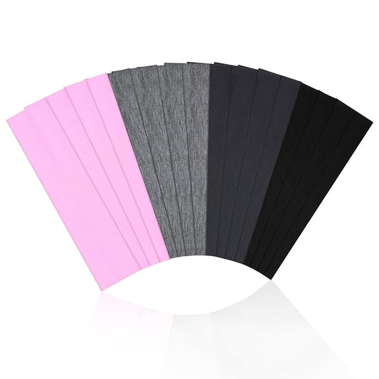 16Pcs Headbands for Women - Multicolor Absorb Sweat Non Slip Absorb Sweat Sports Hair Bands（ Soft Cotton Cloth Stretchy Headbands ）（Suitable for Fitness Yoga Outdoor Exercise ）