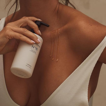 + Lux Unfiltered N°16 Opulent Shower Oil - Body Wash in Tuberose - Full Body Cleansing Oil with Jojoba, Avacado, and Grapeseed - Vegan & Cruelty Free