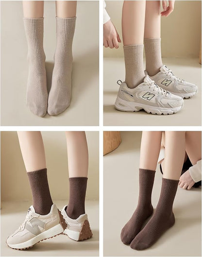 3 Pairs Pilates Socks with Grips for Women Non Slip Grip Socks for Yoga Barre Hospital Workout