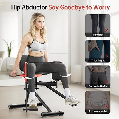 Rigel Leg Stretcher, 220LBS Leg Stretch Machine, Heavy Duty Steel Frame Equipment Splits Machine, Leg Stretching Training Machine for Home Gym Split Machine Training Fitness