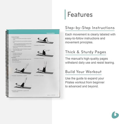 Balanced Body Mat and Ball Guide, Ball and Mat Pilates Guide for Workout Equipment, for Home Gym or Studio Use