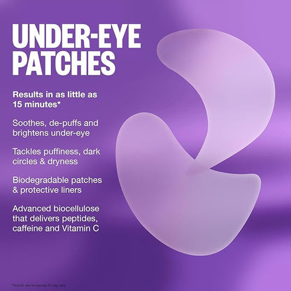 PEACE OUT Skincare Puffy Under-Eye Patches 6x pairs