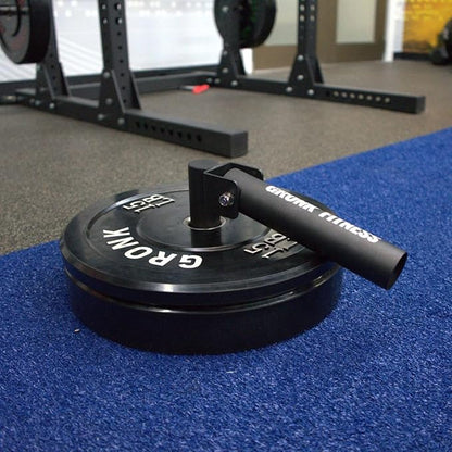 Gronk Fitness Landmine Handle Attachment for Barbell | Heavy-Duty 360° Swivel T Bar Row Stand | V Bar Compatible, Fits Olympic & Standard Bars | Home Gym Landmine for Full-Body, Deadlift & Leg Press Workouts
