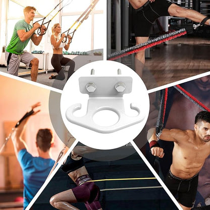 Resistance Band Wall Anchors, Wall Mounted Modular Hooking Platform, Workout Wall Mount Anchor, Training Anchor Mounted Hook Exercise Station for Home Gym Workouts,Yoga,Fitness,Strength Training