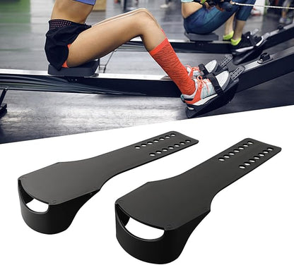 Rowing Machine Pedals Foot Pedals for Gym Home Workout Accessories, Practical Easy to Install