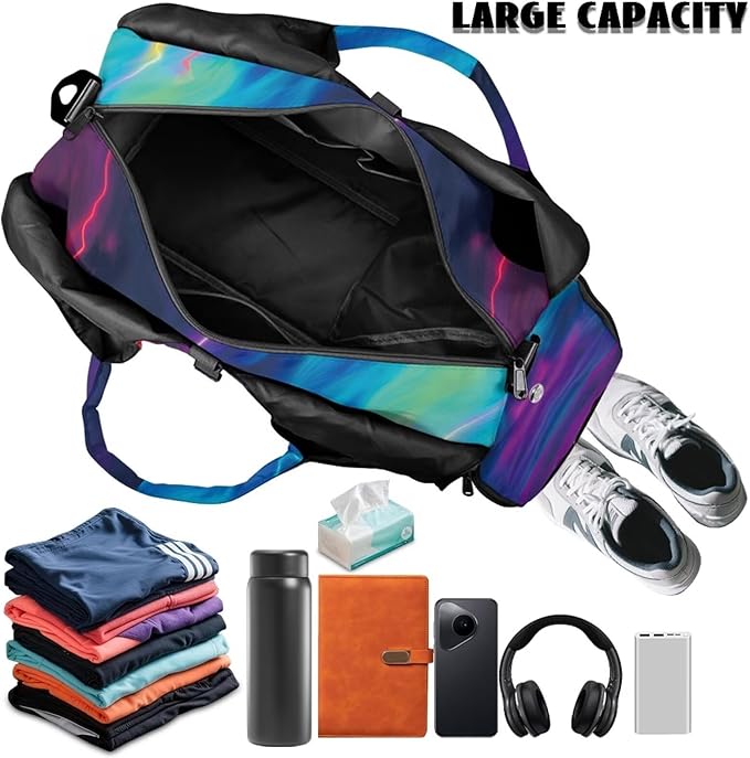 Yoga Mat Bag for Women Men Large Carryall Tote with Adjustable Shoulder Strap for Gym Yoga Travel Pilates Office