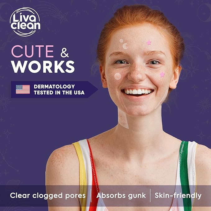 Livaclean 240 CT Star Pimple Patches for Face + 272 CT Variety Pack Large Acne Patches for Face and Body w/Tea Tree Oil, Salicylic Acid | Hydrocolloid Acne Patch | Cute Star Pimple Patch