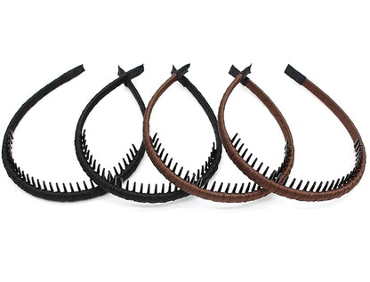 Women's hair accessories non slip headband for women hair bands for women's hair Suitable Daily Use,Spa,Parties and Yoga(pack of 4)