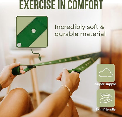 Two8 Bands Pilates in a Box -Workout Resistance Bands For Working Out Women & Men, Resistance Band With Loops, Stretch Band For Exercise, At Home Pilates Equipment for Home Workouts Kit, Workout Loops