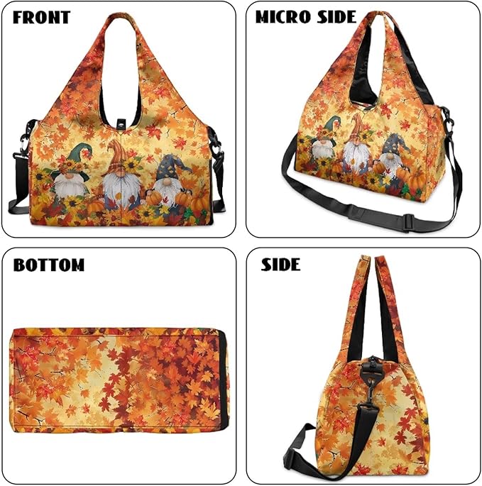 Yoga Mat Bag for Women Men Large Carryall Tote with Adjustable Shoulder Strap for Gym Yoga Travel Pilates Office